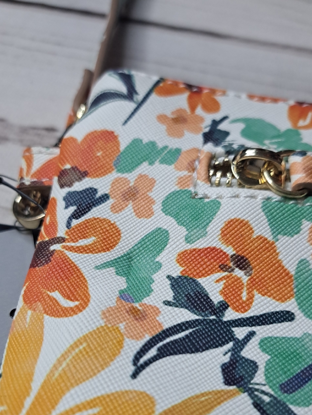 Nanette Lepore Floral Crossbody Wristlet - Picture 6 of 15